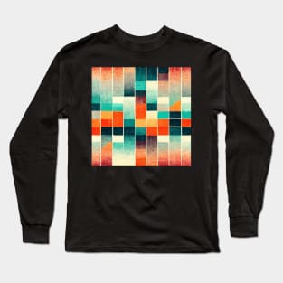 Seamless Pattern, Colors Pattern Long Sleeve T-Shirt